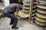 لحظه افطار در مساجد 