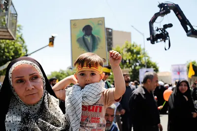 راهپیمایی روز قدس در تهران