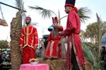 عزاداری سنتی روز اربعین در امامزاده سید جعفر محمد(ع) یزد
