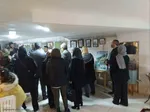 افتتاحیه نمایشگاه گروهی آثار هنرهای تجسمی "حلقه هنرمندان" در اهر