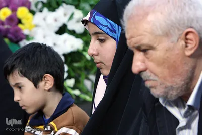 دیدار با خانواده شهید مدافع حرم محرم ترک