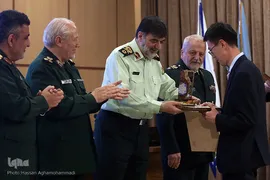 مراسم اختتامیه همایش بین‌المللی «هندسه نظم جدید جهانی»