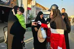 خدمات‌رسانی نیروهای هلال احمر آذربایجان غربی در مرز تمرچین‎