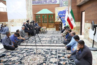 آیین افتتاح زیارتگاه شاه حسین ولی در تبریز