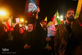تشییع پیکر سردار شهید حاج مجید خادمی در تهران