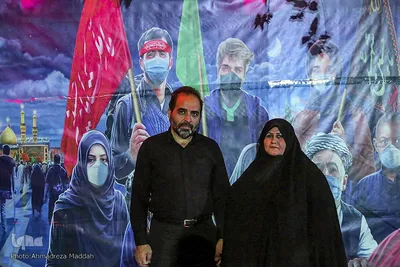 جاماندگان اربعین حسینی در حرم حضرت شاهچراغ‌(ع) در شیراز
