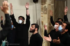 مراسم معنوی احیای شب قدر بیست و یکم ماه مبارک رمضان در میدان فلسطین
