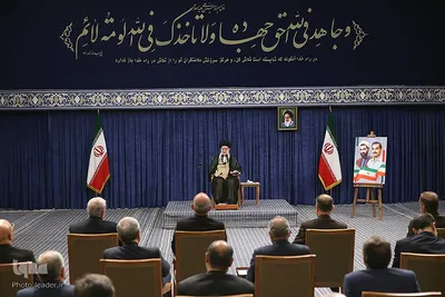 دیدار رئیس‌جمهور و هیئت دولت با رهبر معظم انقلاب اسلامی
