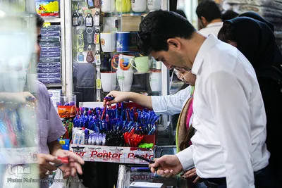 بازار لوازم التحریر خالی از فرهنگ و تولید ایرانی
