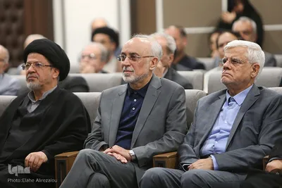 مراسم تکریم رضا داوری اردکانی، رئیس سابق و معارفه محمدرضا مخبر دزفولی