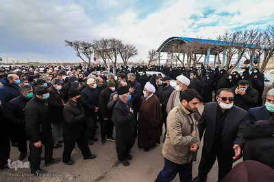 تشییع پیکر امام جمعه موقت زنجان‎‎