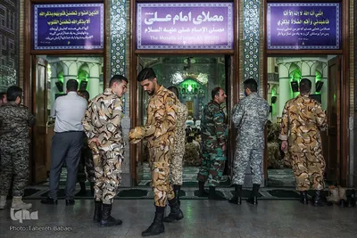 مراسم گرامیداشت روز سرباز وزارت دفاع و پشتیبانی نیروهای مسلح