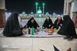 افطاری منتظران ظهور در مسجد مقدس جمکران