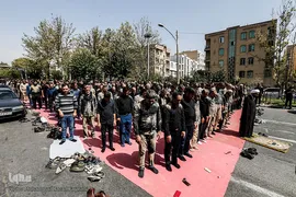 آیین عاشورایی «گِل مالی» لرستانی های مقیم تهران
