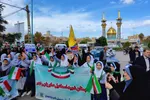 راهپیمایی حماسی مردم دارالمومنین و دارالمجاهدین همدان در یوم‌الله ۱۳ آبان‎