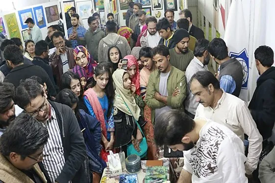 جشنواره نقاشی «پیامبر رحمت» در حیدرآباد پاكستان