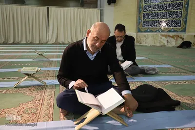 ترتیل خوانی قرآن کریم در مصلی تبریز‎‎