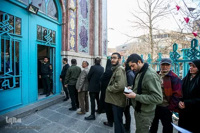شعبه اخذ رای در حسینیه ارشاد