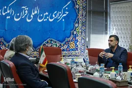 بازدید علی رمضانی مدیرعامل موسسه خانه کتاب از ایکنا
