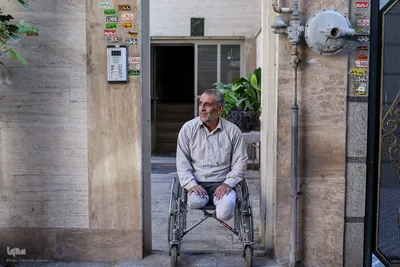 سعید صیادی، جانباز 70% 