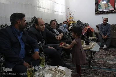دیدار رئیس و معاونین جهاددانشگاهی استان سمنان با خانواده شهید مدافع حرم‎‎