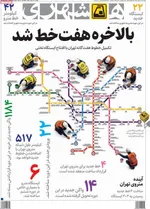 صفحات نخست روزنامه‌های چهارشنبه ۲۳ اردیبهشت ۱۴۰۵