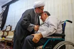 عیادت امام جمعه تبریز از جانبازان سرافراز دفاع مقدس