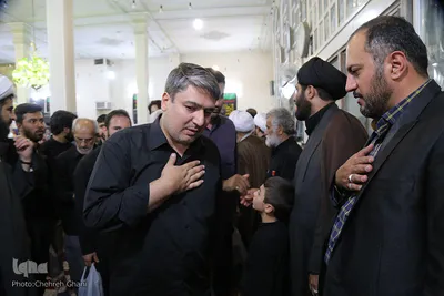 مراسم چهلمین روز شهادت جهادگر انقلابی و خادم قرآنی حجت‌الاسلام سید مهدی تقوی