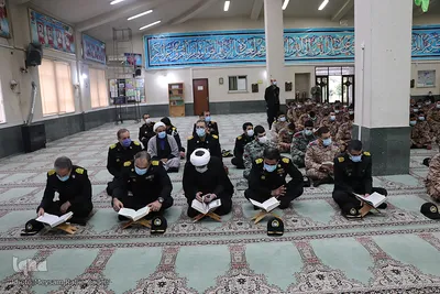 محفل انس با قرآن در مرکز نیروی دریایی باقرالعلوم(ع) رشت