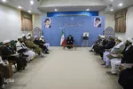 دیدار علمای شیعه و اهل تسنن با نماینده ولی فقیه در خراسان‌جنوبی