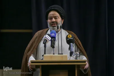 تودیع حجت‌الاسلام محمدحسن اختری، دبیر کل سابق و معارفه رضا رمضانی، دبیرکل جدید مجمع جهانی اهل بیت