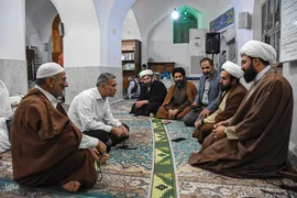  مراسم معنوی اعتکاف در سمنان