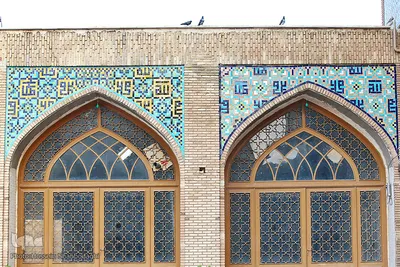 Die Große Atiq-Moschee in Qom