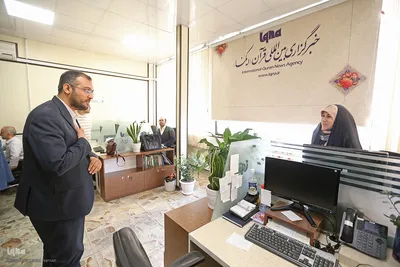 بازدید مدیرکل تبلیغ و امور دینی نهاد نمایندگی مقام معظم رهبری در دانشگاه آزاد