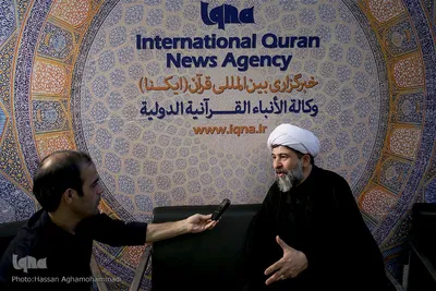 غرفه ایکنا در دهمین شب از نمایشگاه بین‌المللی قرآن کریم 
