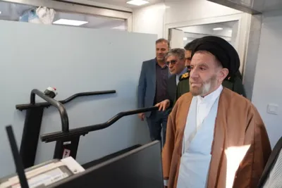 برپایی بیمارستان صحرایی در شهرستان رومشکان