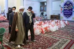 رزمایش کمک مومنانه در حرم مطهر شاهچراغ (ع)