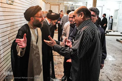 روضه‌خوانی در منزل آیت‌الله سیدعلی شفیعی