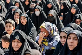 آیین پیاده‌روی جاماندگان اربعین حسینی در کرج