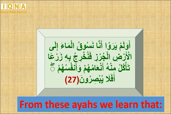 انذار مشرکان با قدرت رویش باران + فیلم