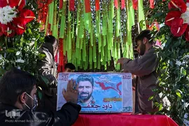مراسم تشییع پیکر مطهر شهید مدافع حرم، سردار «داوود جعفری»