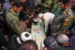 تشییع پیکر مطهر سرهنگ شهید احسان بخشنده در شیراز