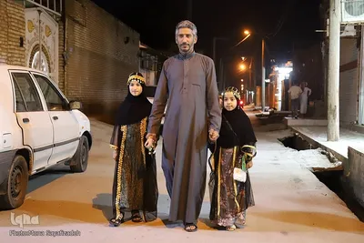 جشن گرگیعان در شبیشه اهواز