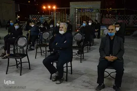 مراسم عزاداری شب ششم محرم در مسجد حضرت ولیعصر(عج) تبریز
