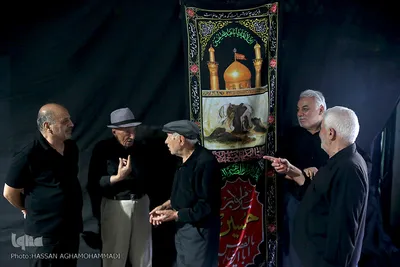 مراسم عزاداری تاسوعای حسینی در بازار تهران