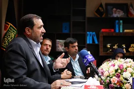 نشست خبری رئیس سازمان هنری و امور سینمایی دفاع مقدس

