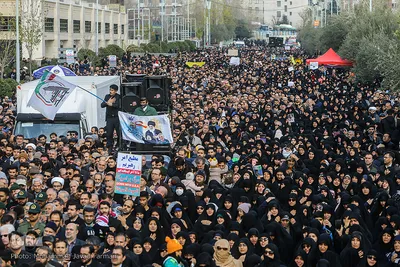 راهپیمایی استکبار ستیزی مردم تهران پس از نماز جمعه