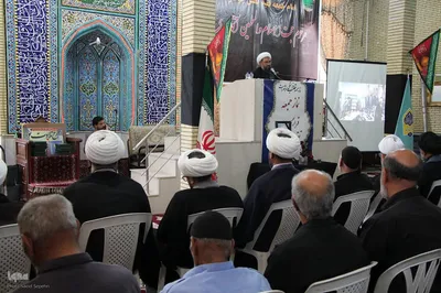 مراسم یادبود و گرامیداشت امام جمعه بخش جوکار