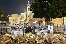 كريسمس در فلسطین زیر سایه جنگ