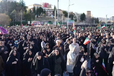 اجتماع عزاداران امام شهید در خرم‌آباد